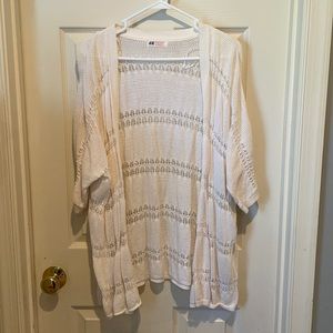 H&M Cream Cardigan